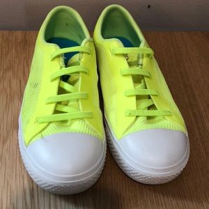Neon Yellow People Tennis Shoe